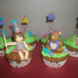 Cupcakes petite fée et nounours