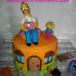 Gateau Homero Simpson