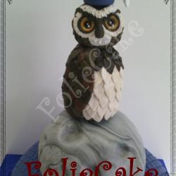 Owl cake