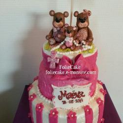 TEDDY BEARS CAKE